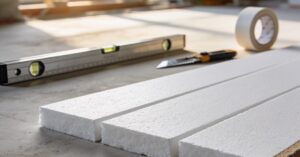 Układanie styropianu na nierównym podłożu: jak wyrównać beton pod wylewkę?